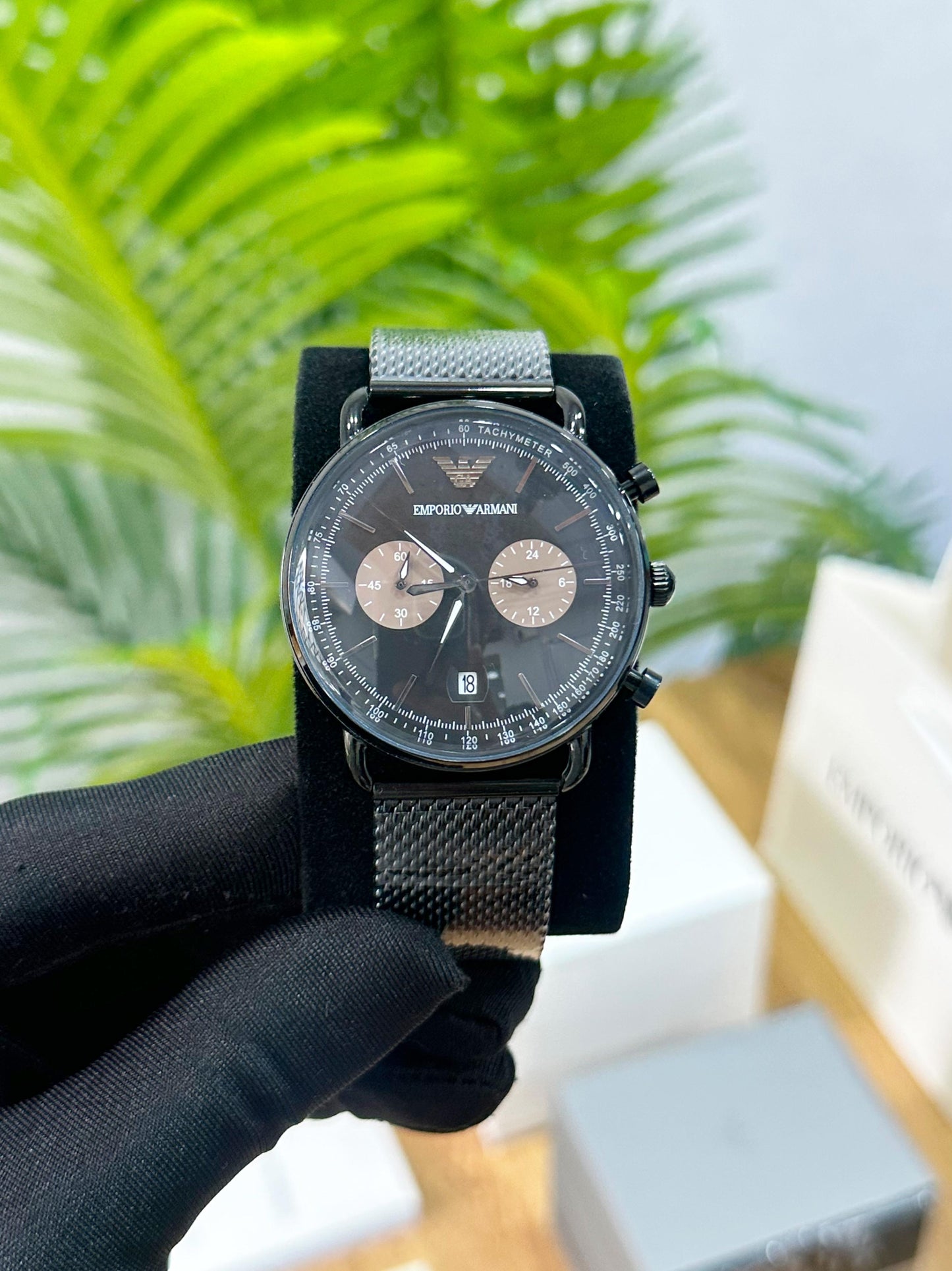 EMPORIO_ARMANI LUIGI SERIES IN BLACK