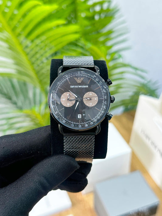 EMPORIO_ARMANI LUIGI SERIES IN BLACK