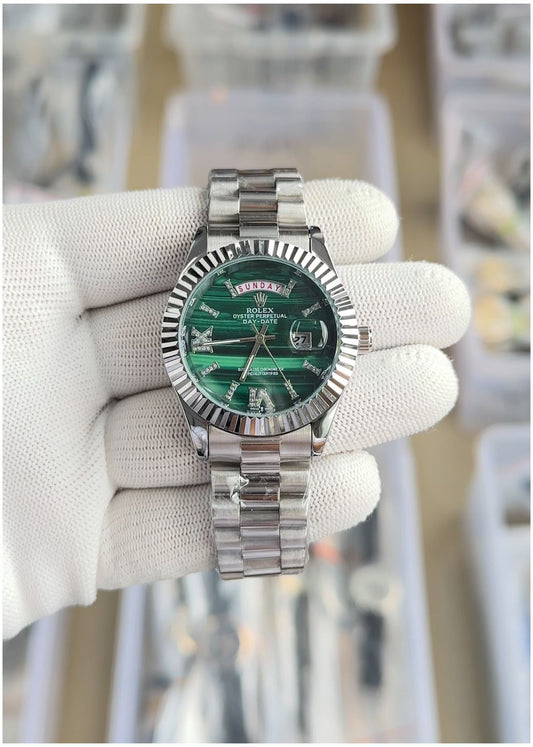 Rol.ex Oyster perpetual Day Date Diamond 40 Battery