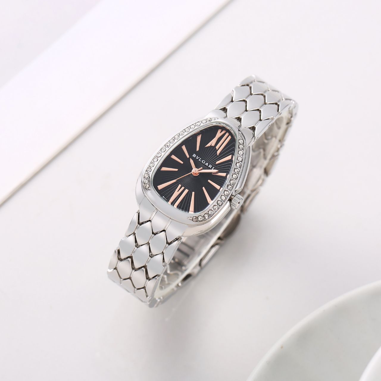 Bvl.gari Serpenti Seduttori Silver for her
