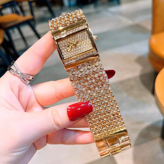 New Guess Diamond Addition Gold for her