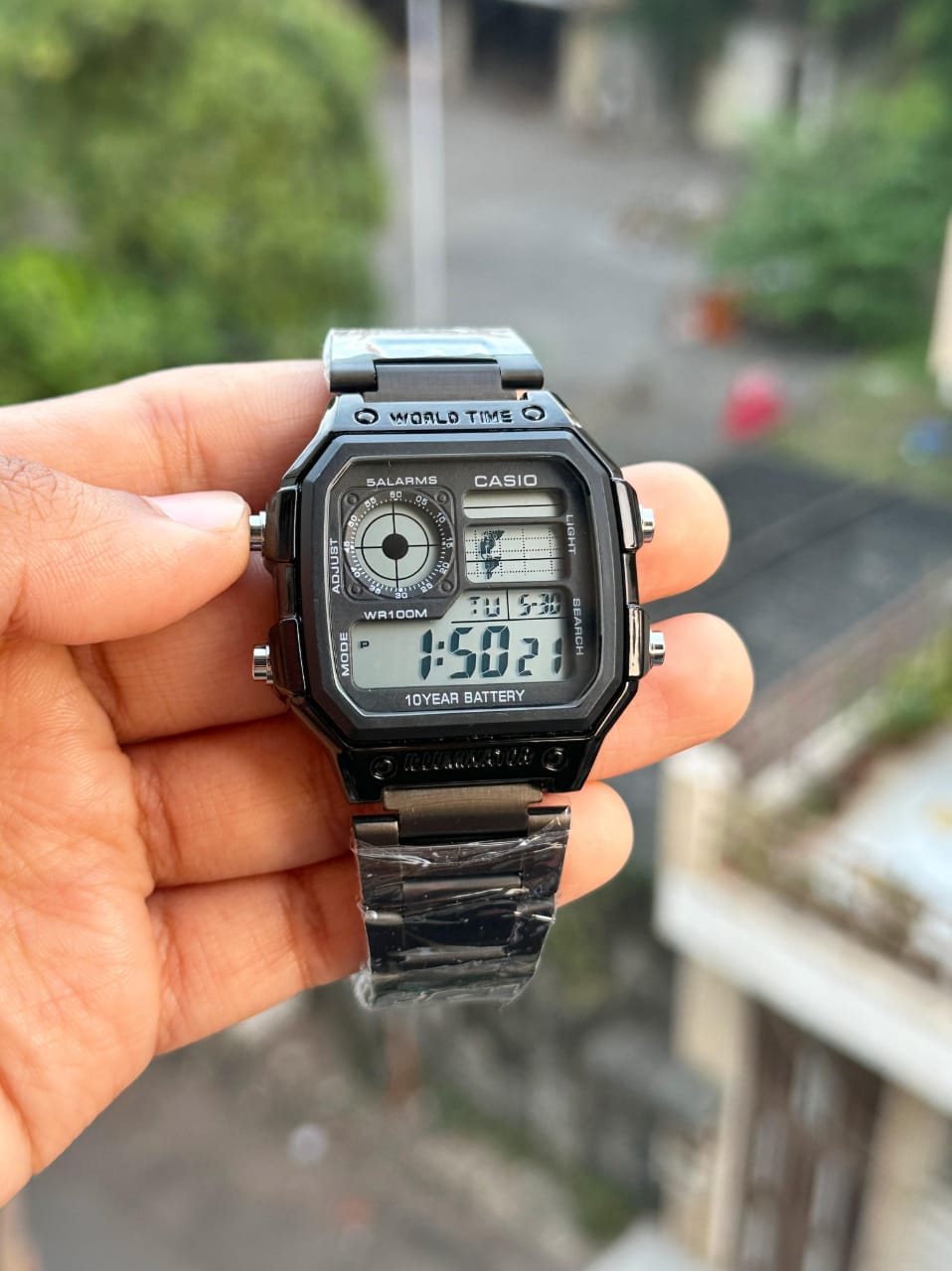 NEW CASIO ILLUMINATOR Black metal
