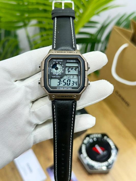 Smart, durable, and effortlessly stylish - this Casio Adult collection never fails to impress