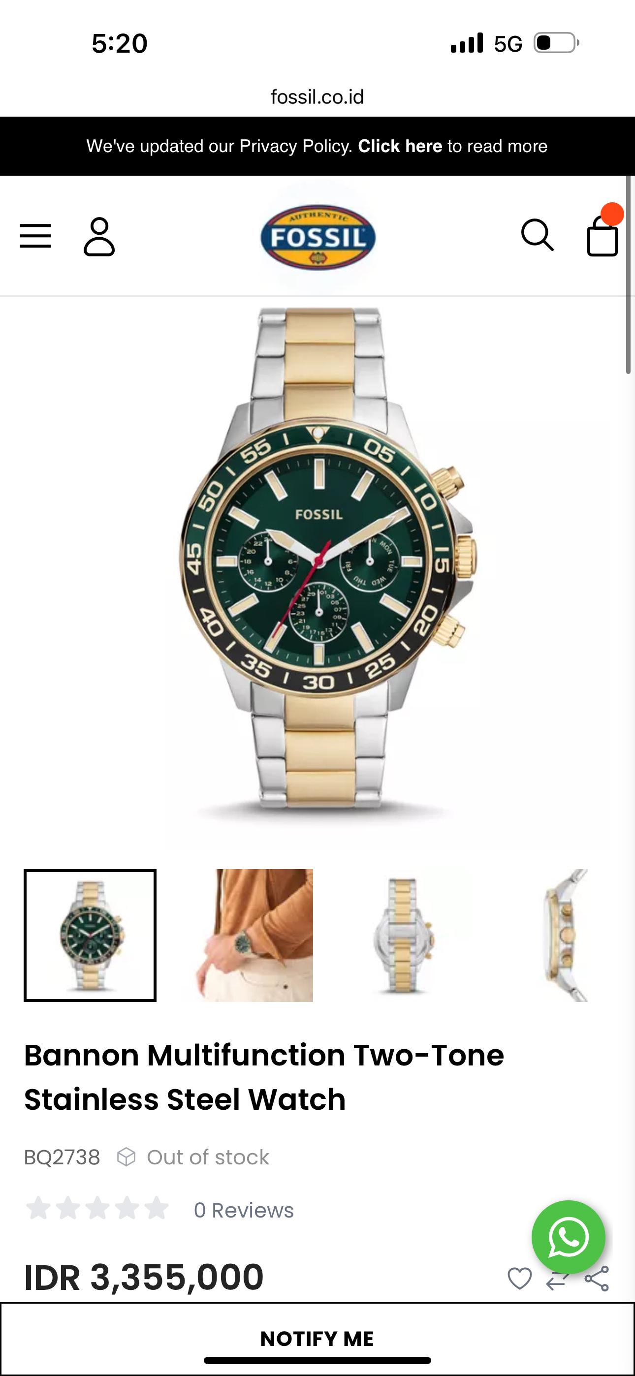 FOS.SIL BANNON EXCLUSIVE & DEMANDING GREEN