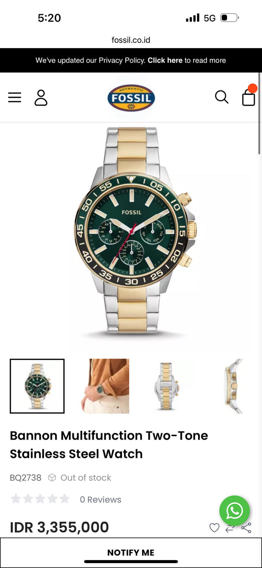 FOS.SIL BANNON EXCLUSIVE & DEMANDING GREEN