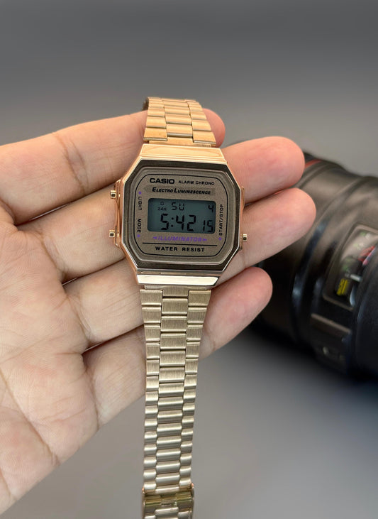 NEW CASIO VINTAGE ROSE GOLD UNISEX COLLECTION