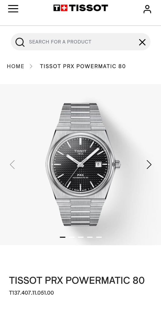 Tis.sot 1853 Prx Powermatic