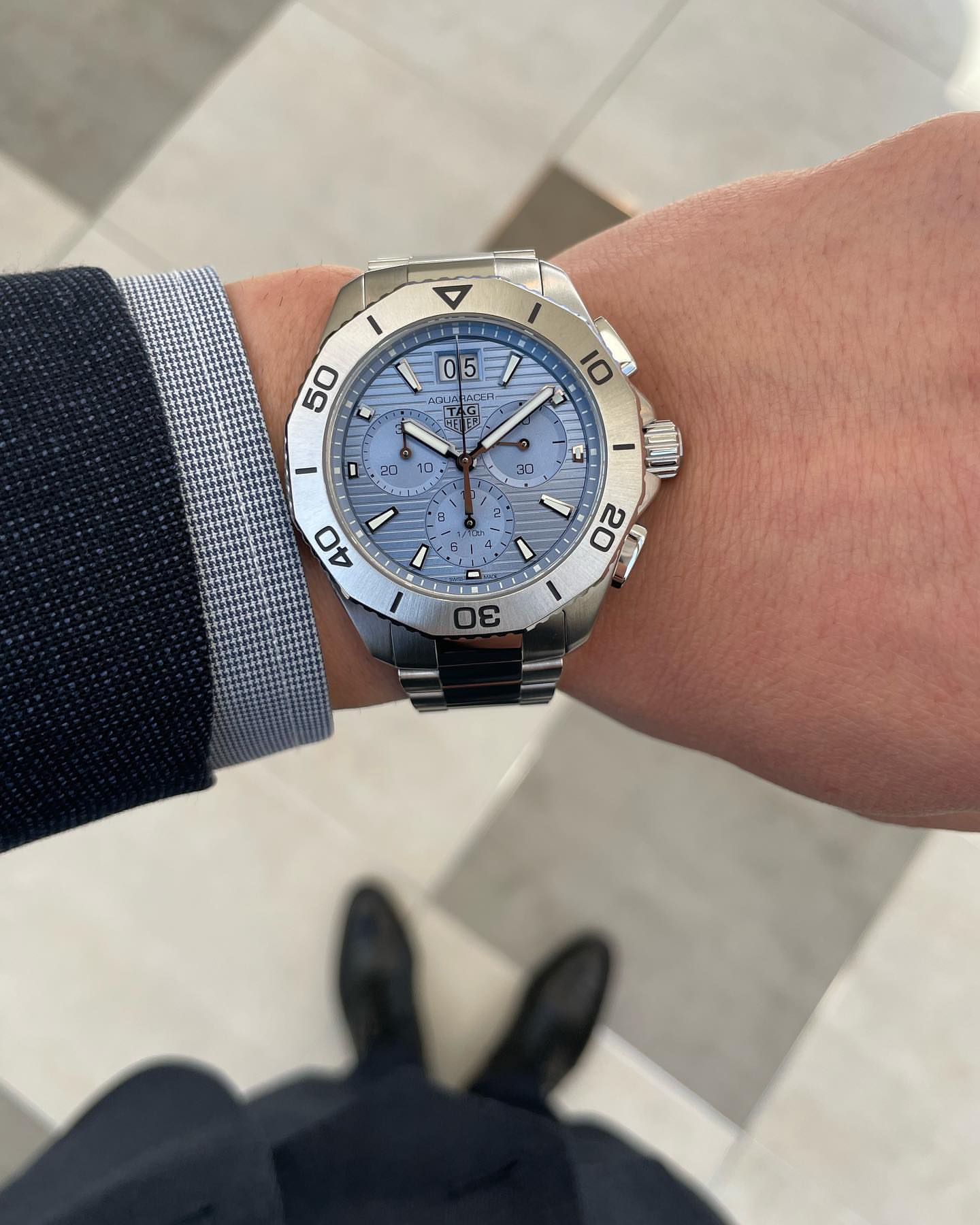 New Tag heuer AquaRacer professional 200 Chronograph
