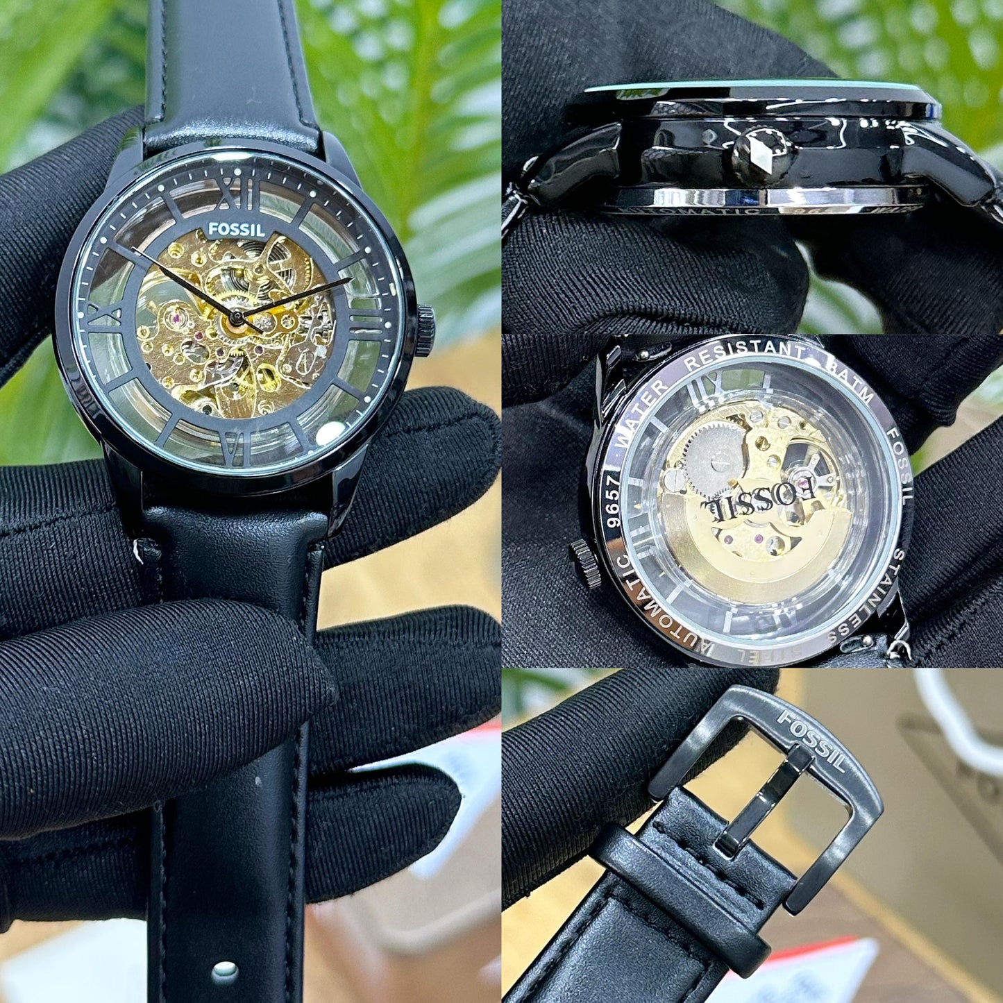 FOS.SIL MECHANICAL WITH OPEN HEART FACE