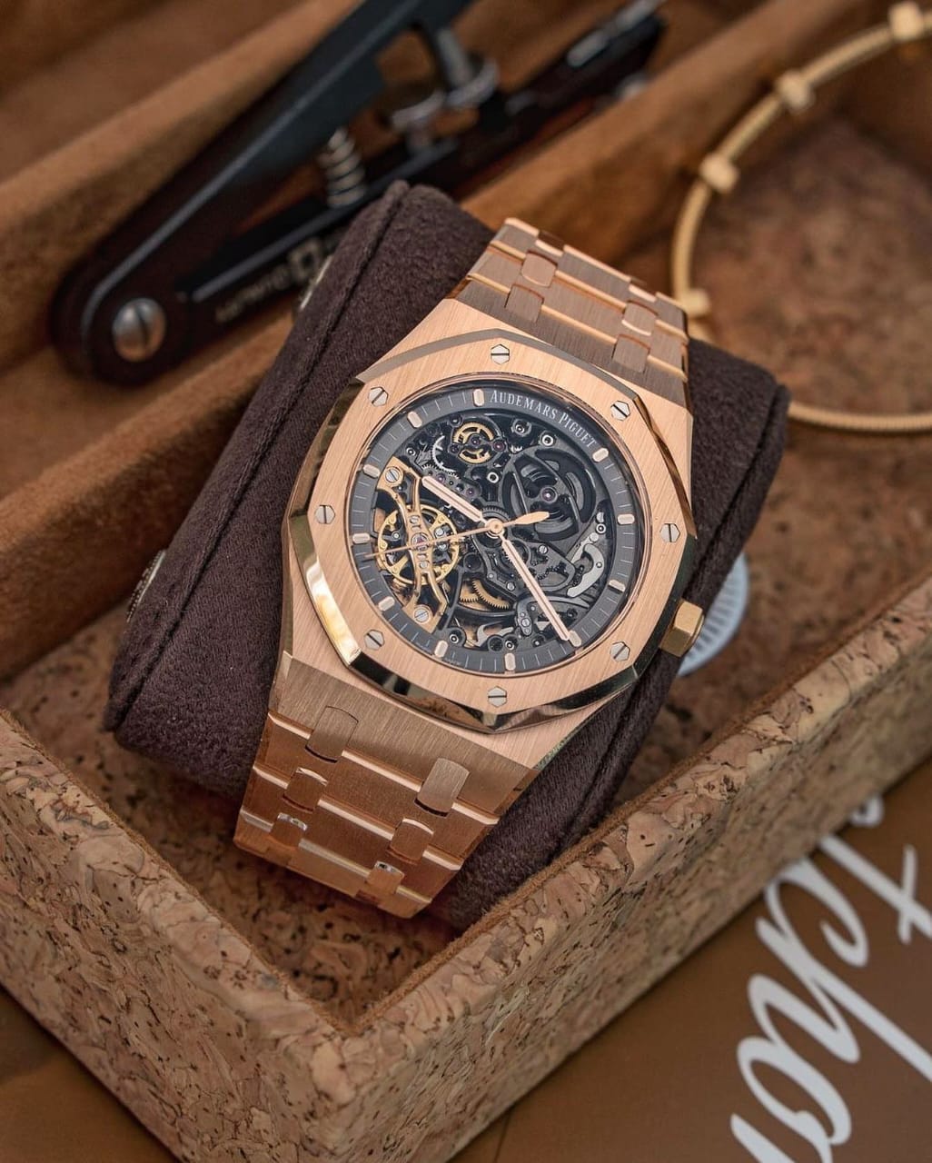 Aude.mars Piguet Royal Oak Skeleton Automatic