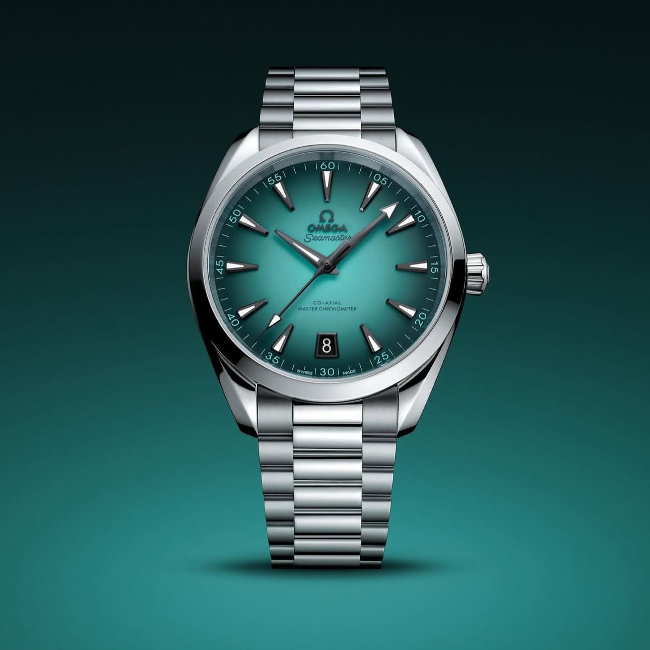 Om.ega Seamaster Aqua Terra 150M Turquoise