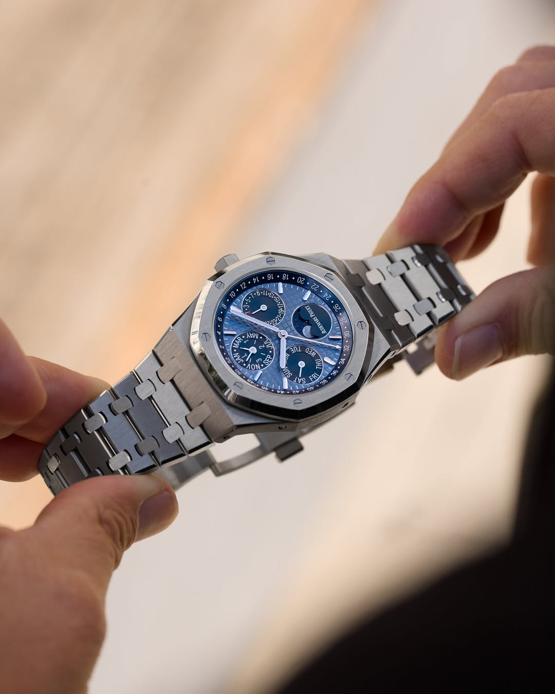 Aude.mars Piguet Royal Oak Calendar Automatic