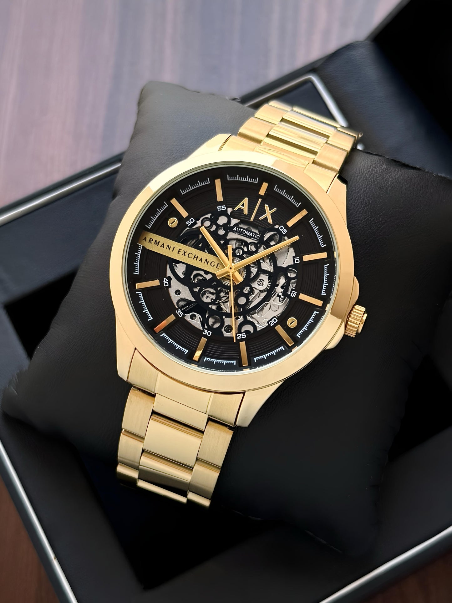 Ar.mani Exchange Hampton Automatic Gold