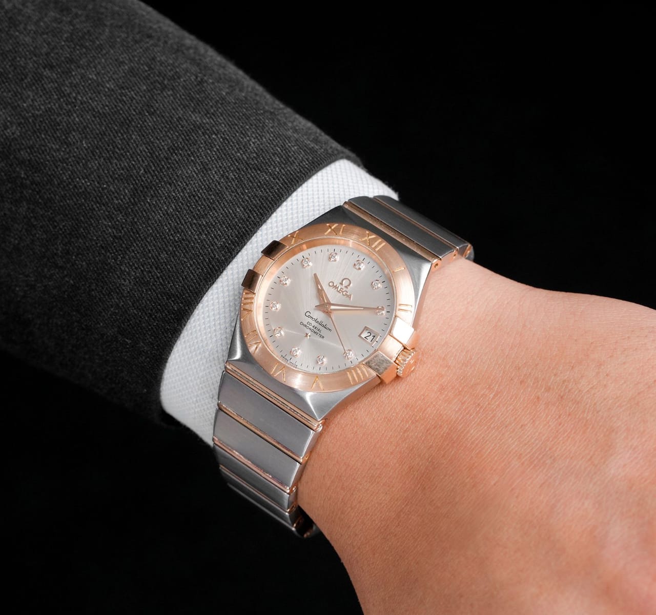 Om.ega Constellation Co-Axial Chronometer