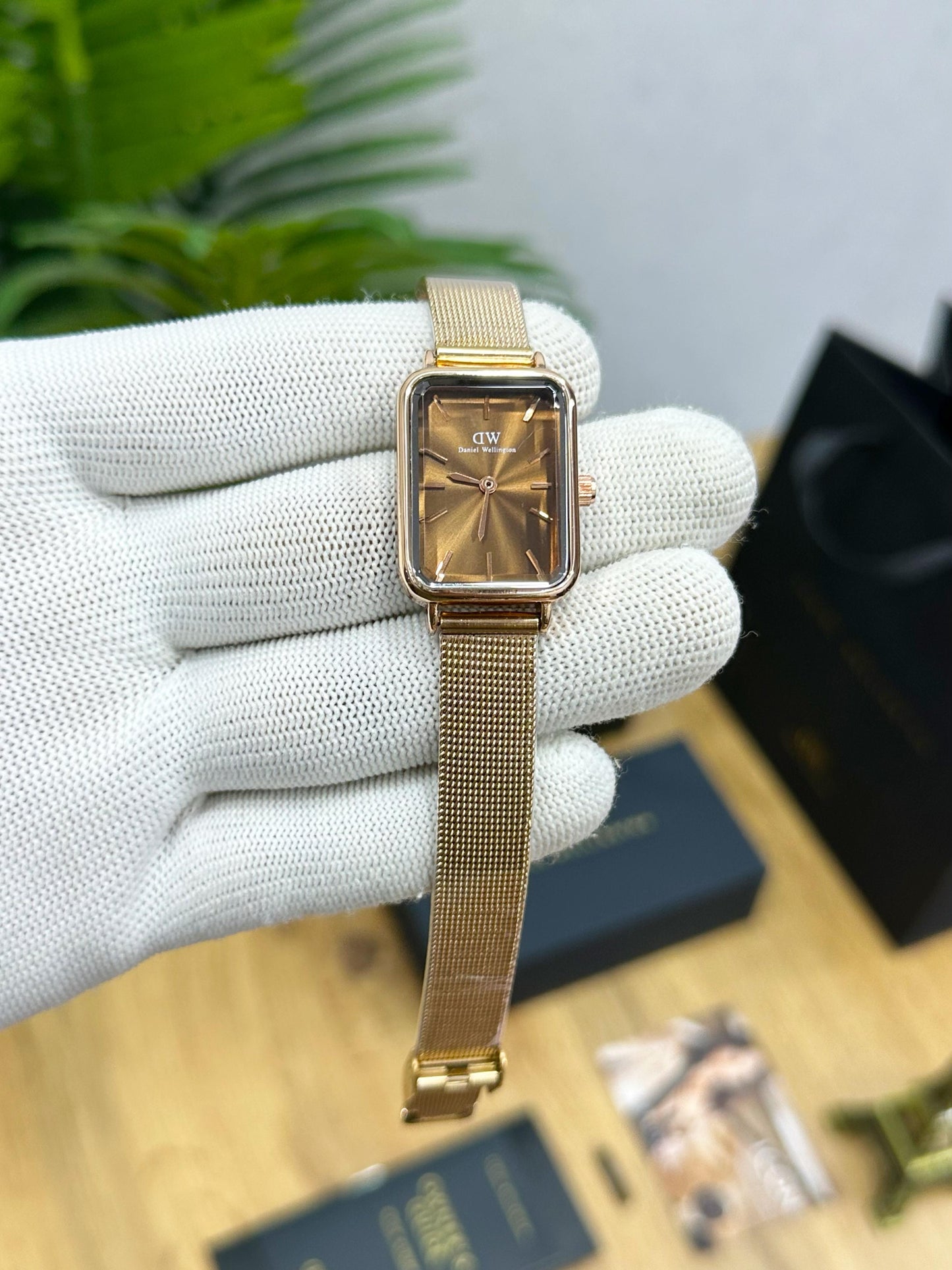 NEW DANIEL_WELLINGTON DW QUADRO WATCH FOR HER