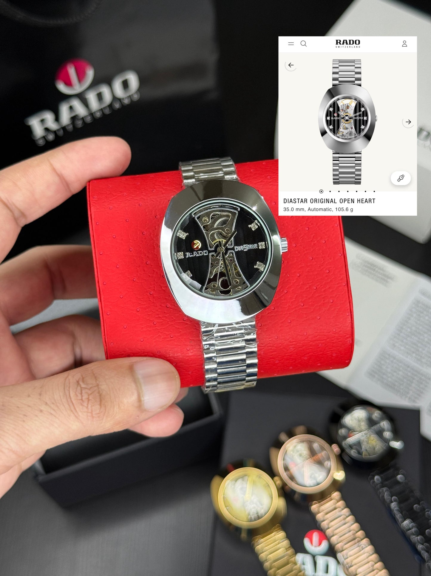 Ra.do Diastar Automatic Skeleton  silver