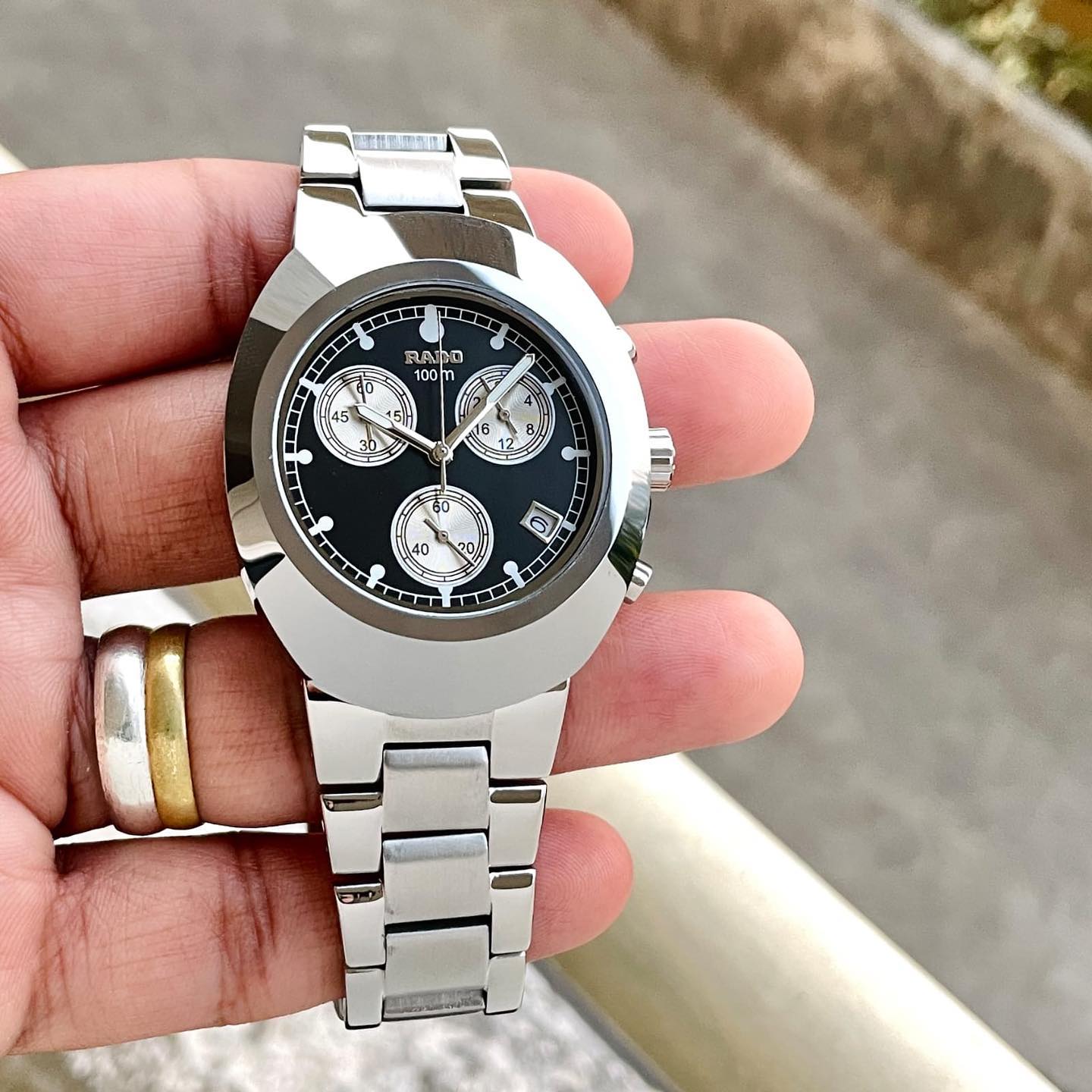 Ra.do 100M Chronograph AAA-QUALITY Black
