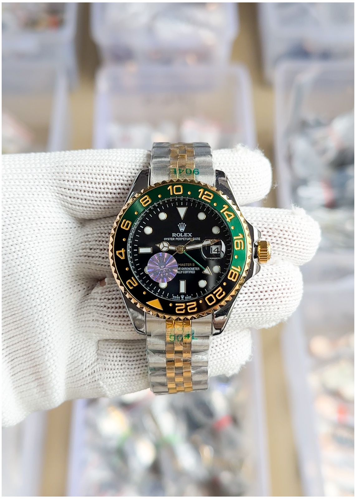 Rol.ex Oyster perpetual Gmt master
