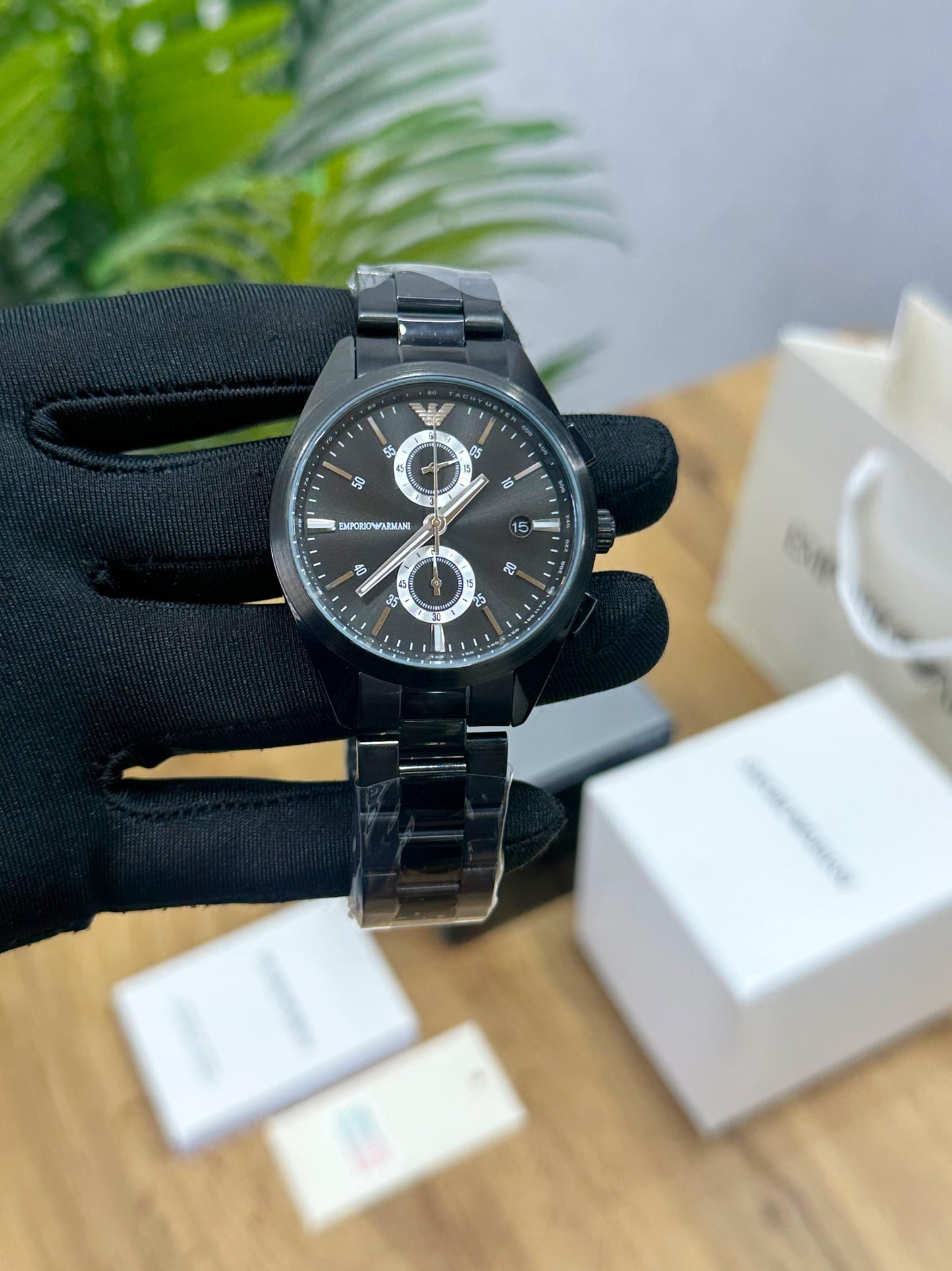 EMPORIO_ARMANI ALL BLACK