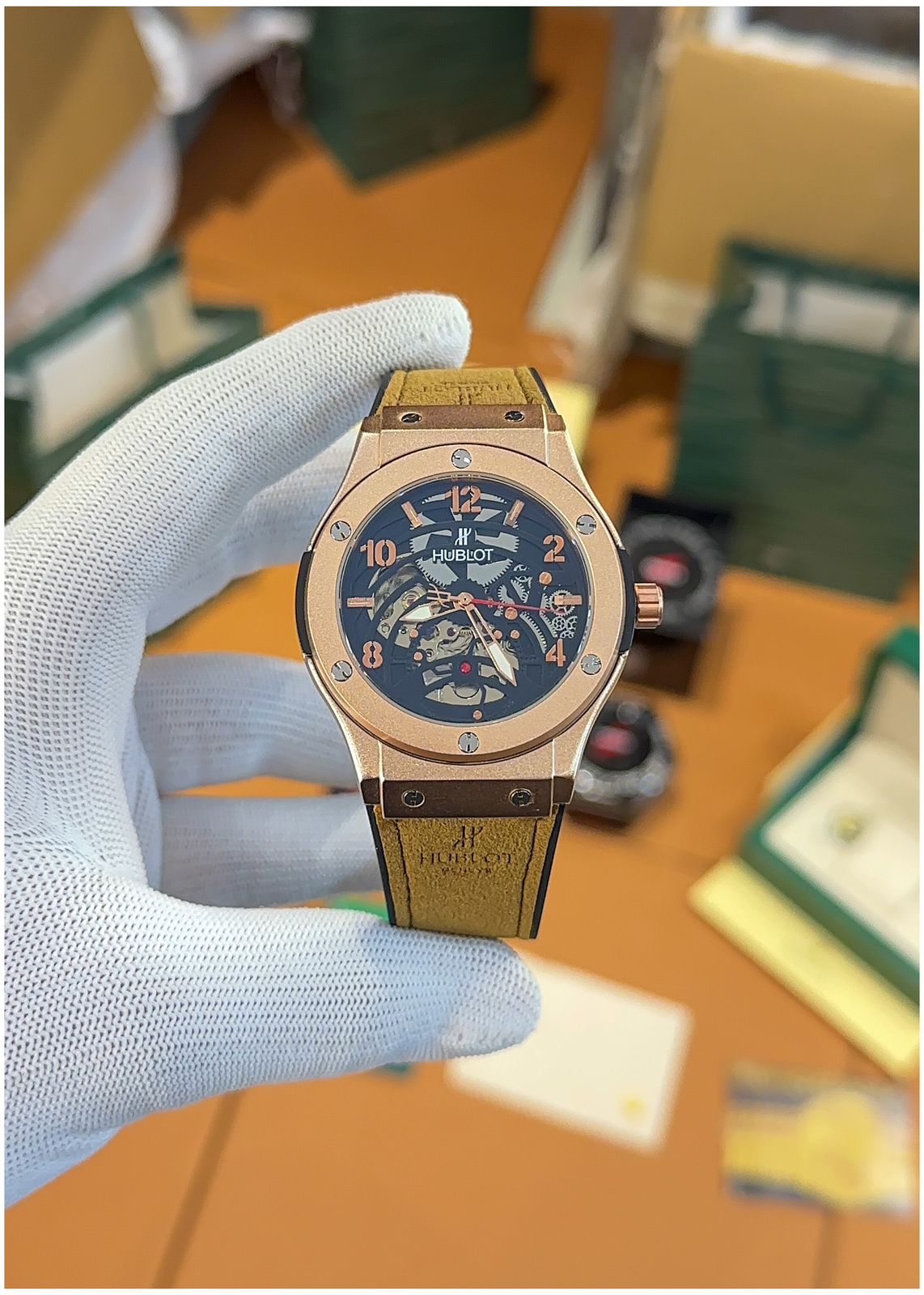 Hub.lot big bang classic fusion automatic