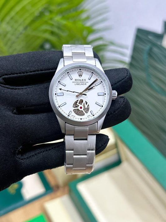 NEW & EXCLUSIVE ROL.EX LABELNOIR AUTOMATIC WHITE
