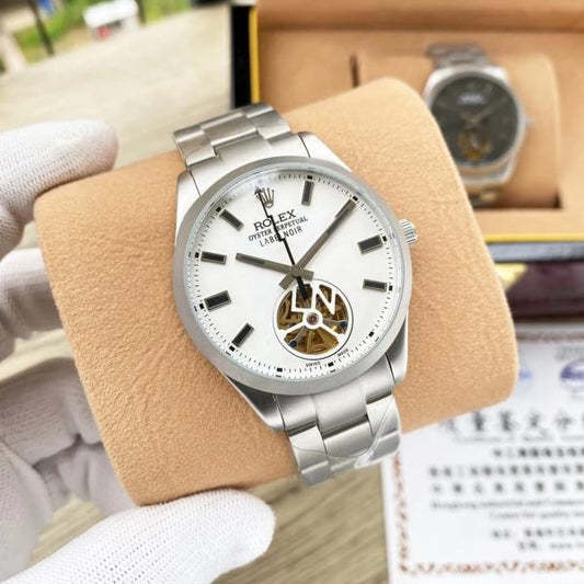 Rol.ex Oyster Perpetual Label Noir Automatic