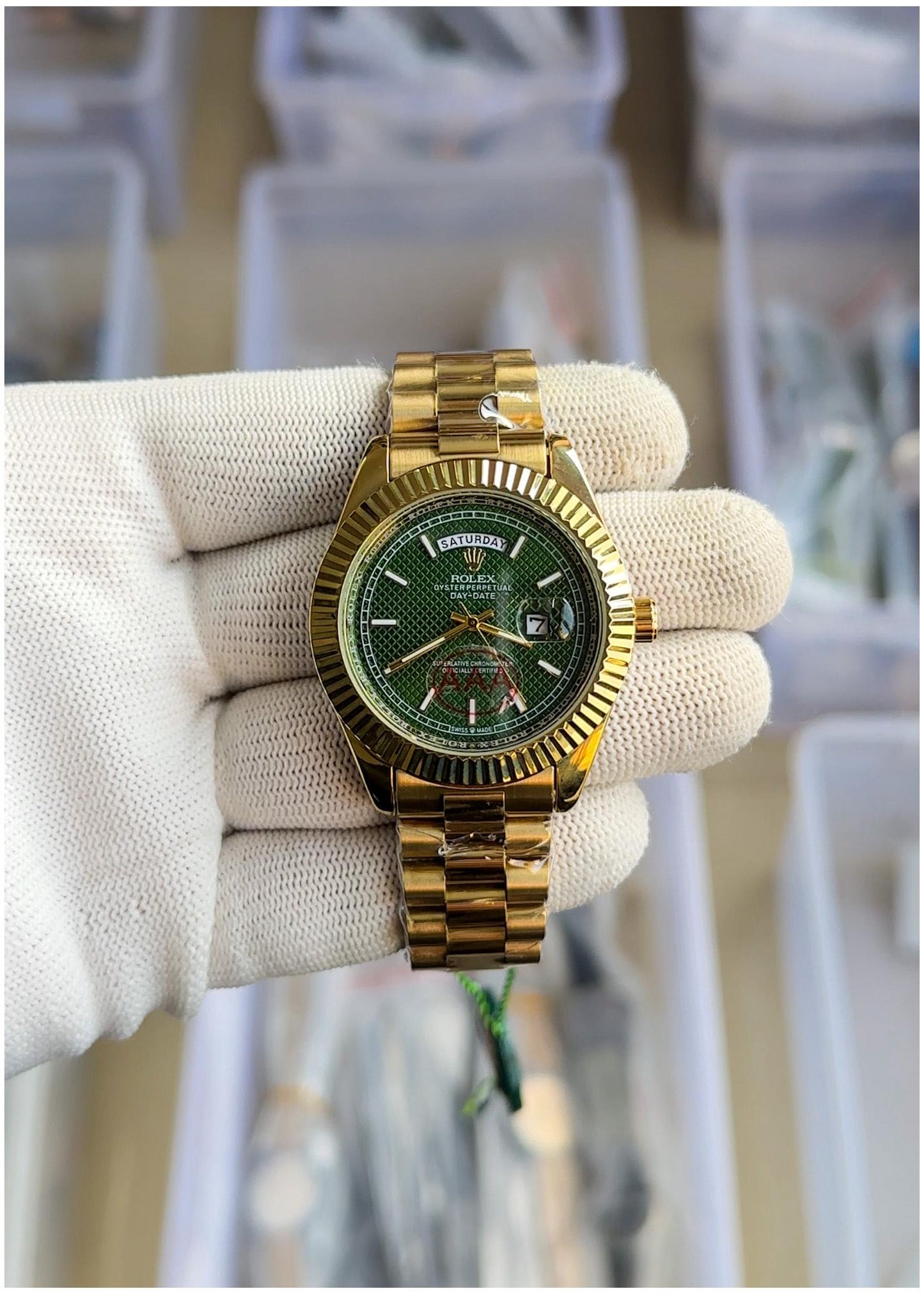 Rol.ex Oyster Perpetual Day Date 40 Battery