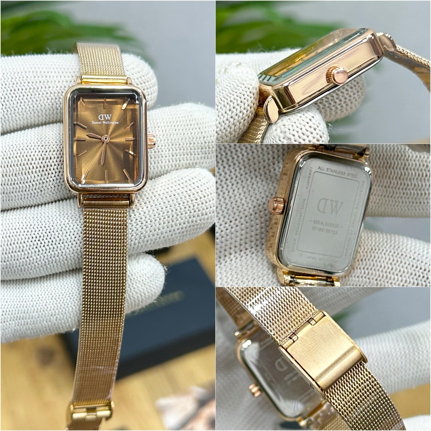 NEW DANIEL_WELLINGTON DW QUADRO WATCH FOR HER