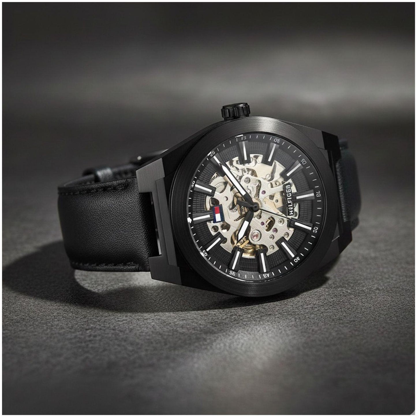 Tom.my_Hilfiger Automatic Skeleton Leather