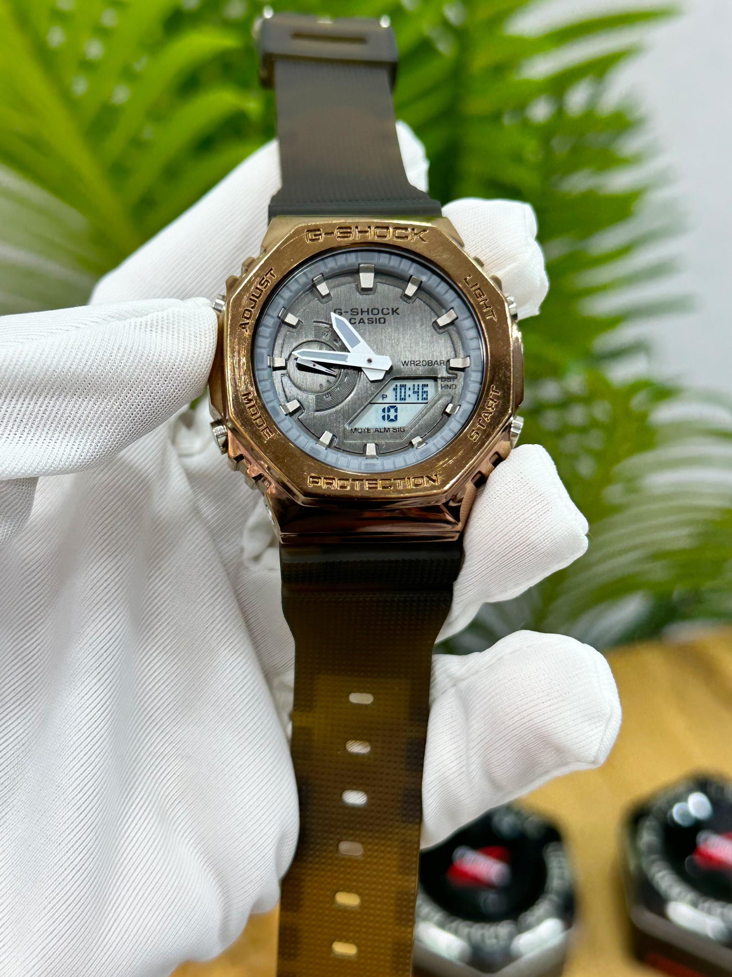 NEW G SHOCK GM 2100 METAL COVERED MIDNIGHT FOG