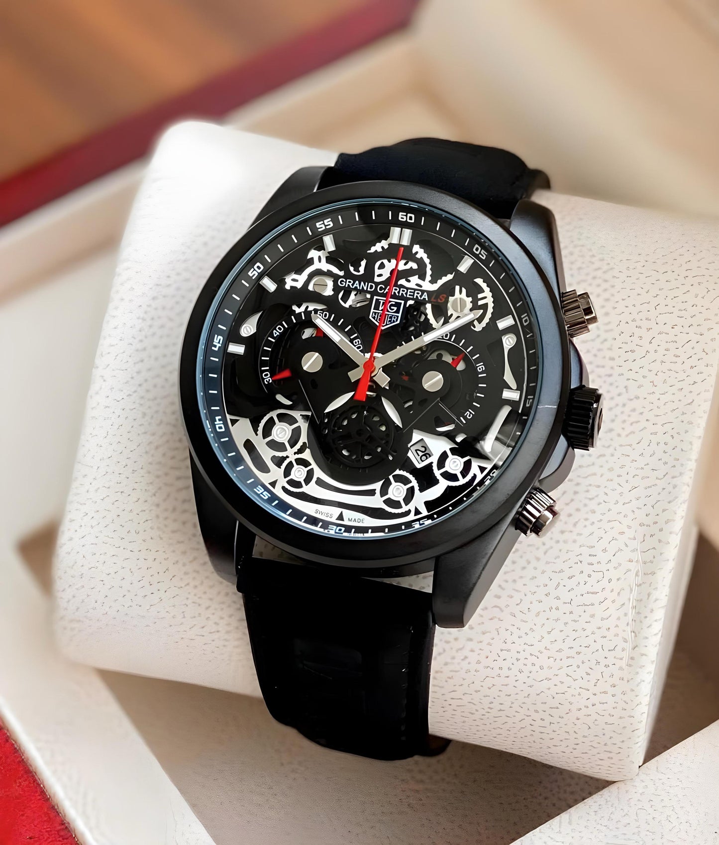 NEW TAG HEUER CARRERA CR7 DIAGANO ALL BLACK