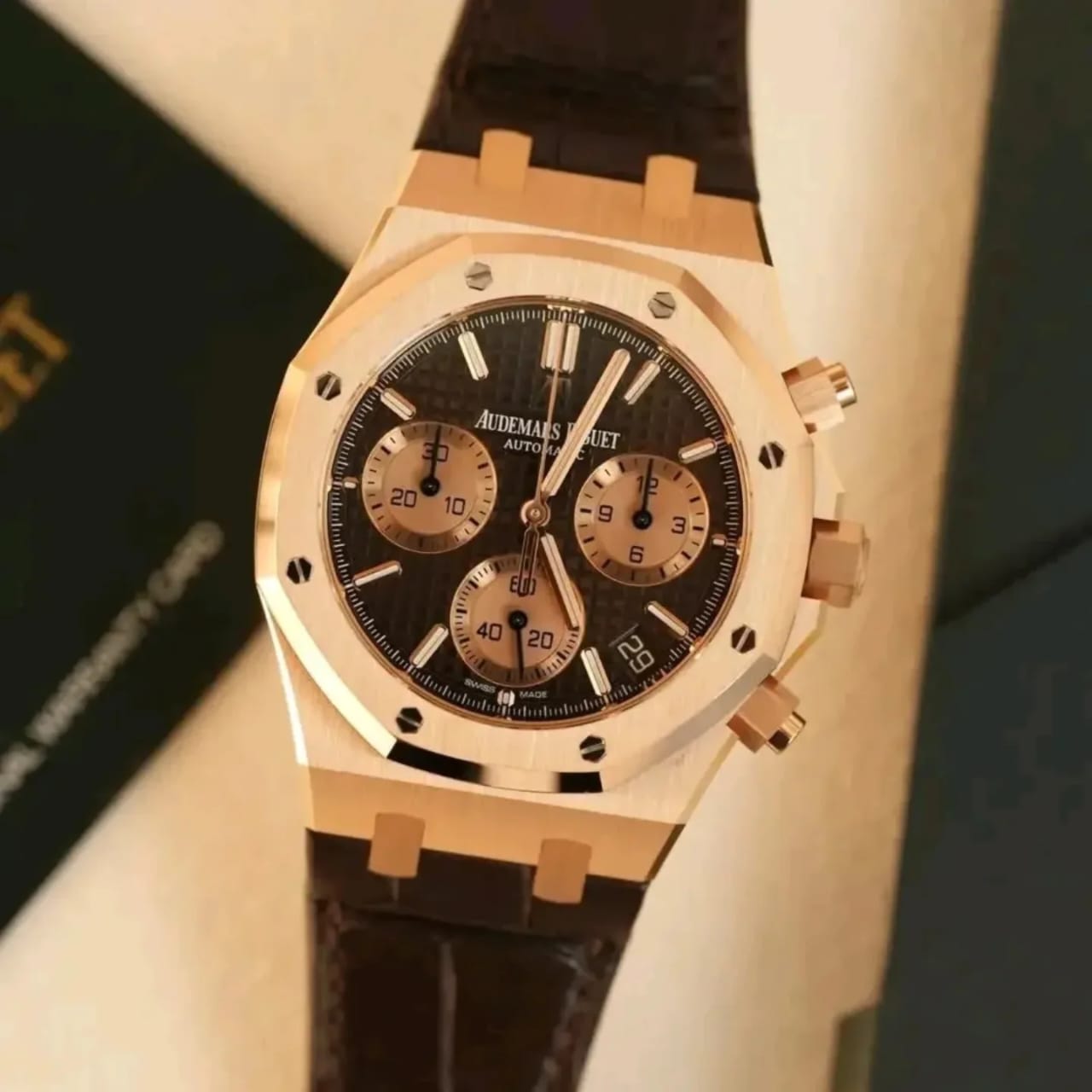 Aude.mars Pigeut Royal Oak Chronograph