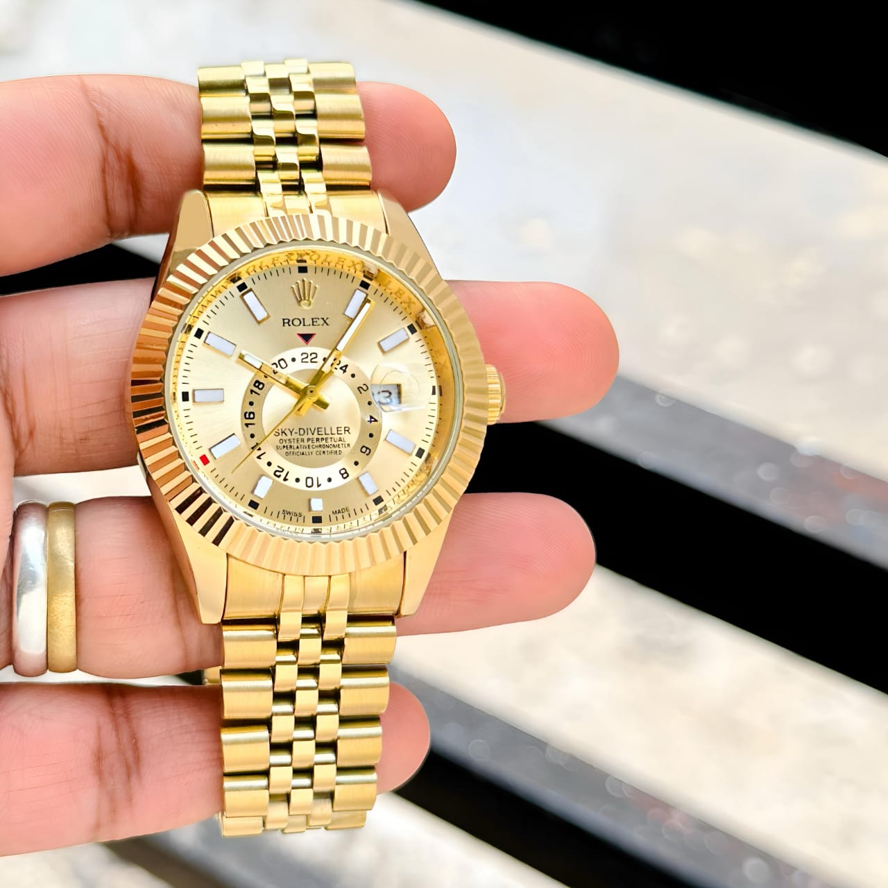 Bold. Refined. Unmatched, The Rol.ex Sky-Dweller Gold era