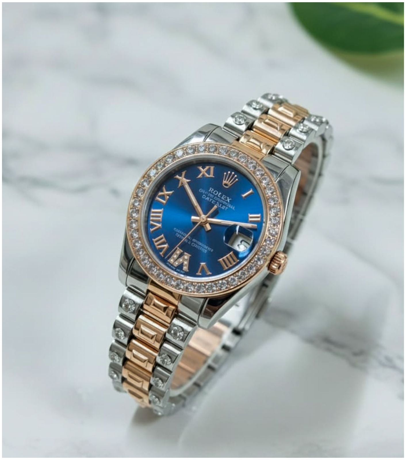 Rol.ex Oyester Perpetual Date Just Copper