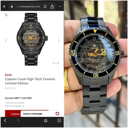 Ra.do Captain Cook HighTech Automatic