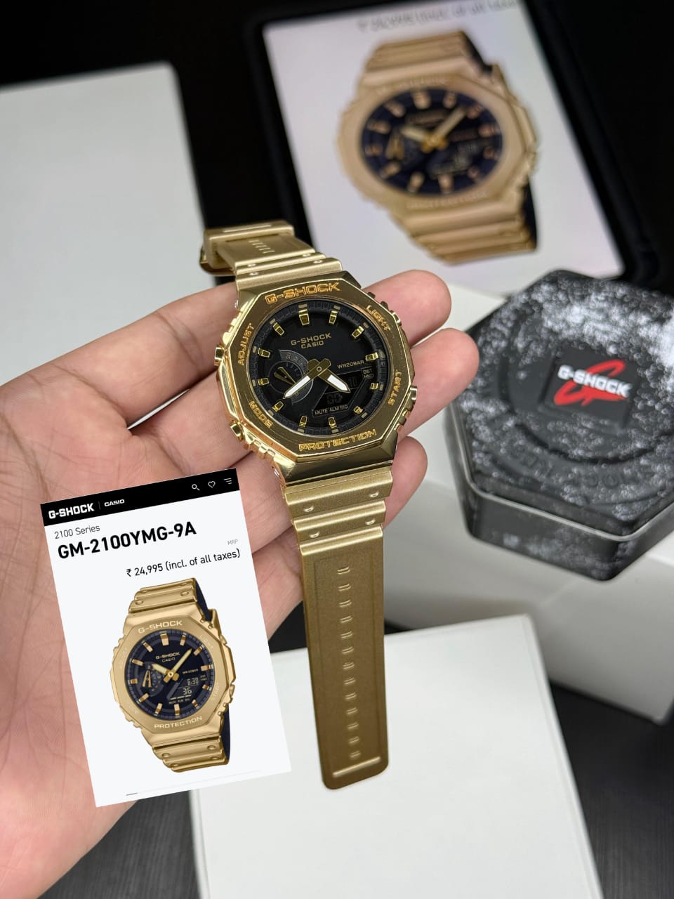 NewCasio G Shock Gm2100