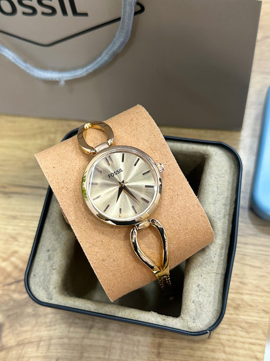FOS.SIL WOMEN'S ROSE GOLD WITH BEAUTIFUL & ELEGANT DIAL