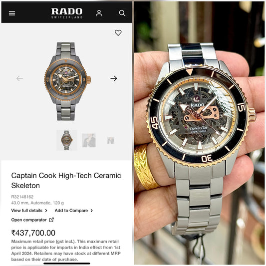 Ra.do Captain Cook HighTech Automatic