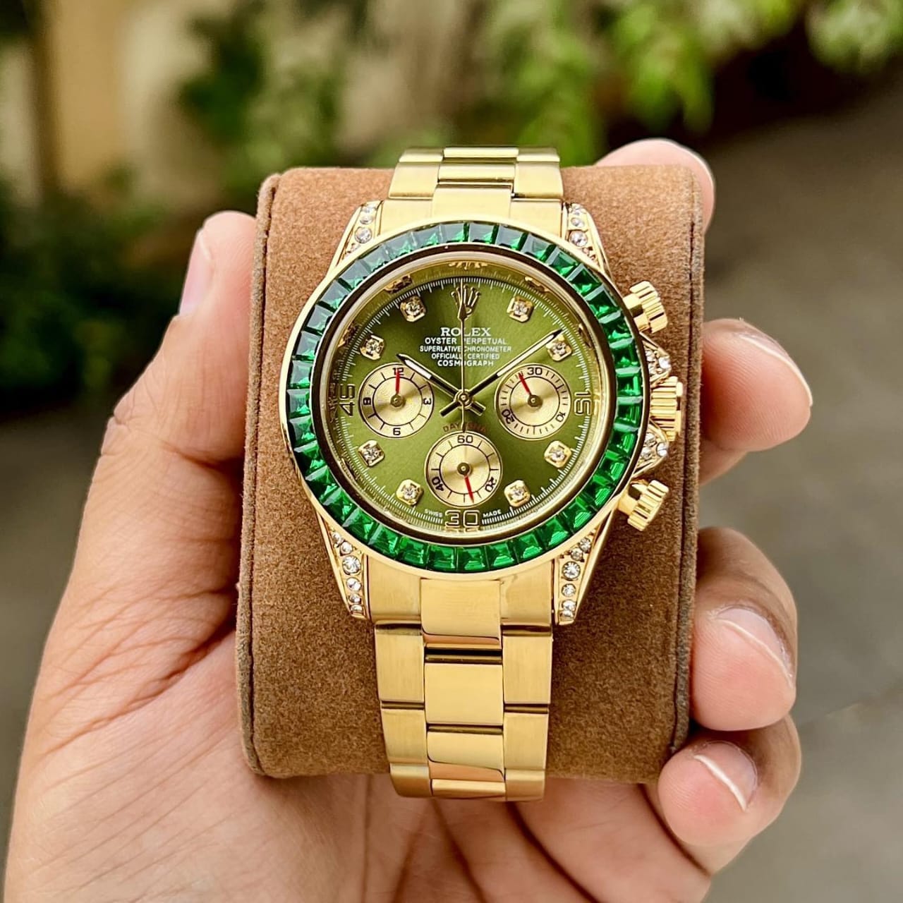 Rol.ex Oyster perpetual Rainbow