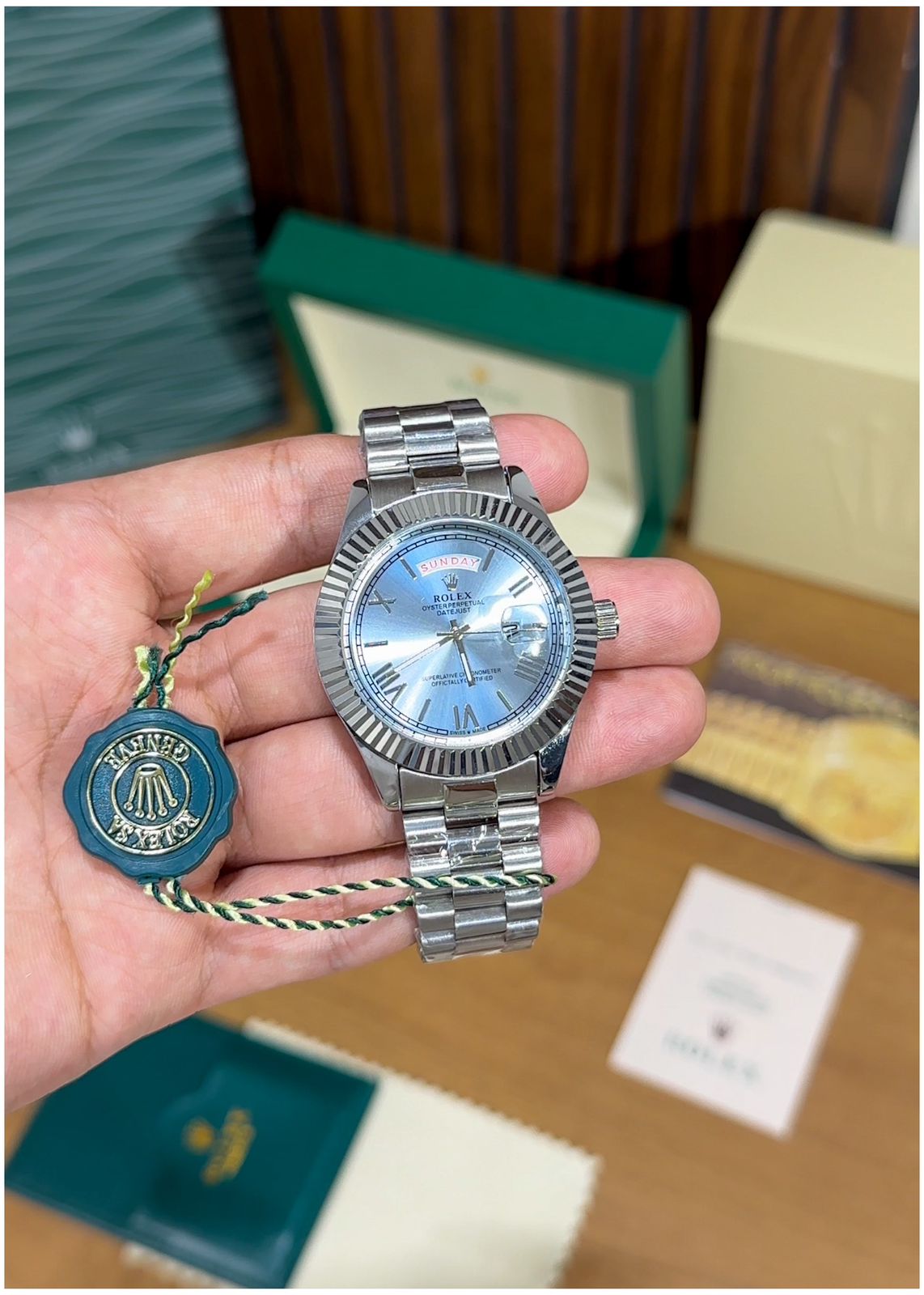 Rol.ex Oyster Perpetual Day Date 40 Battery