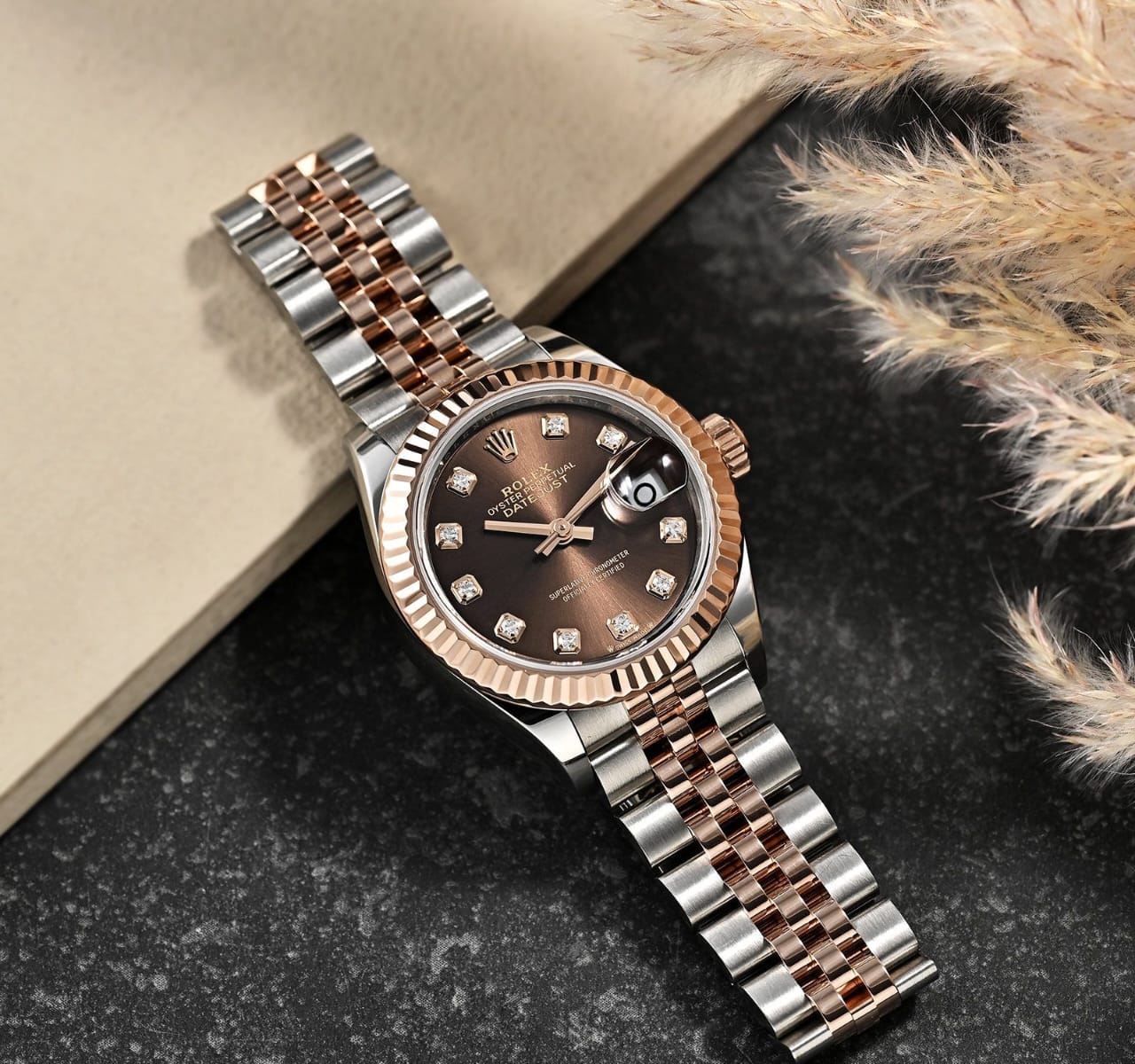 Rol.ex Oyster Perpetual Date Just Ladies