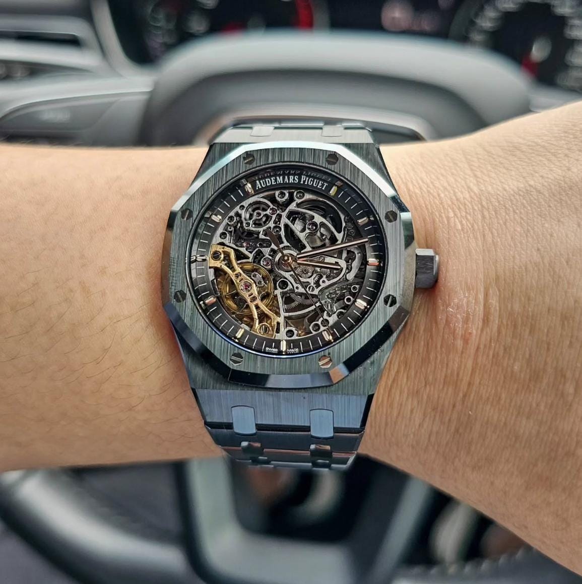 Aude.mars Piguet Royal Oak Skeleton Automatic