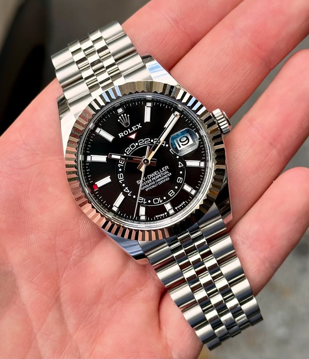 Rol.ex Oyster perpetual Sky Dweller
