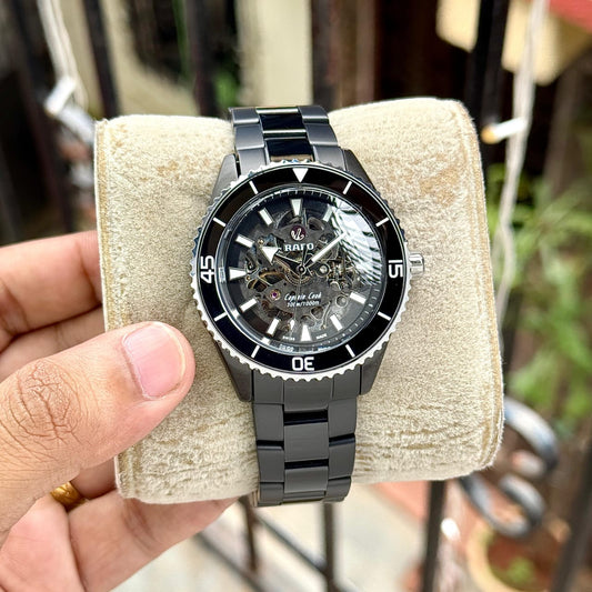 Ra.do Captain Cook HighTech Automatic Black-Silver