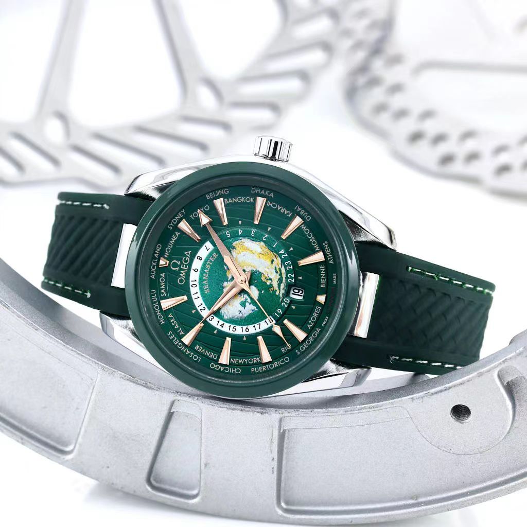 Om.ega Seamaster World Map
