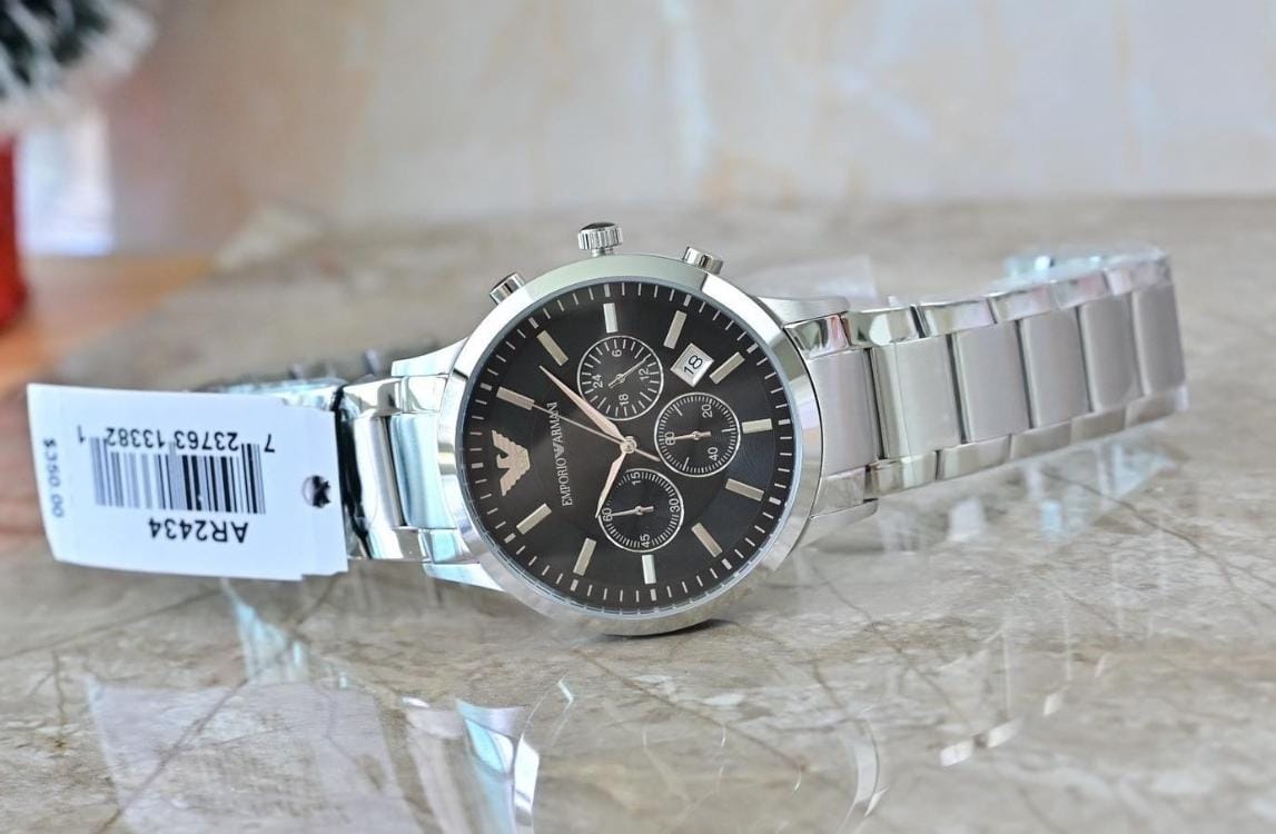 Emporio_Armani Classic Silver-Black