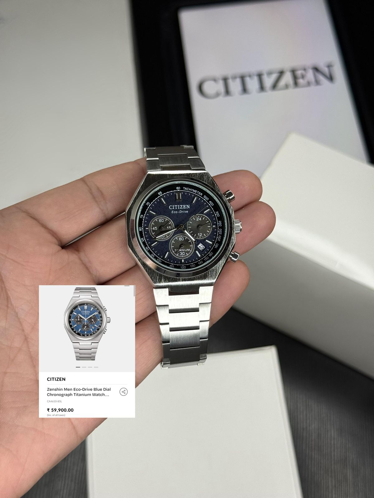 Citi.zen Zenshin Chrono Super Titanium