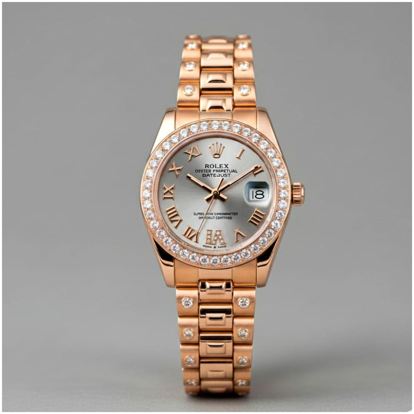 Rol.ex Oyester Perpetual Date Just Copper
