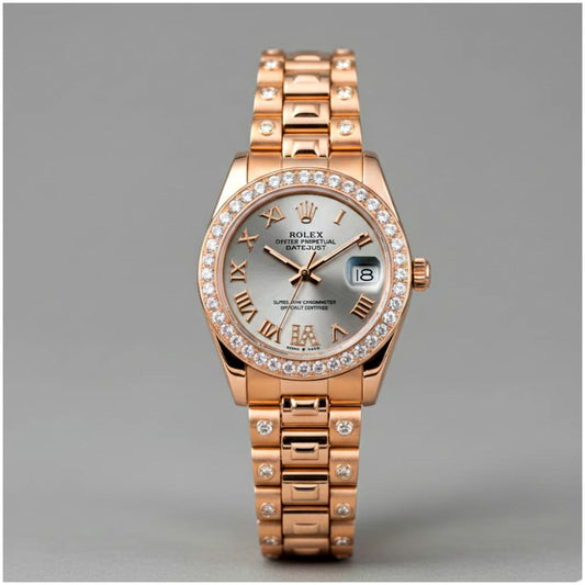 Rol.ex Oyester Perpetual Date Just Copper