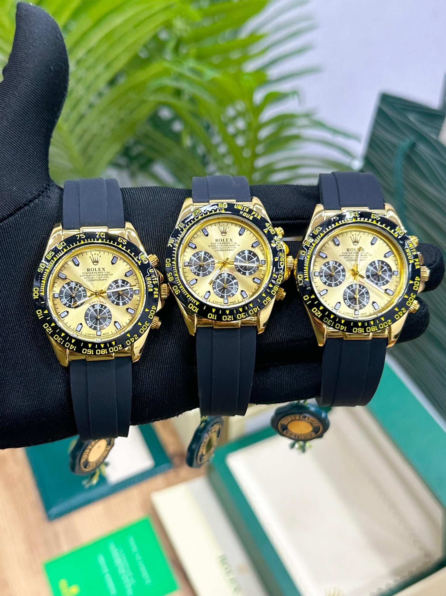 ROL.EX DAYTONA COSMOGRAPH BLACK & GOLD
